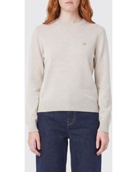 Maison Kitsuné - Maison Kitsun&Eacute Pullover Girocollo - Lyst