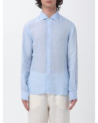 120% Lino - Linen Shirt - Lyst