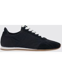TOTEME - Bicolor Recycled Nylon And Suede Sneakers - Lyst