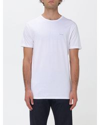 Paul Smith - Set Of 5 Organic Cotton T-Shirts With Contrast Logo - Lyst
