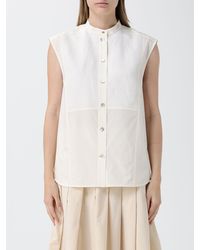 Paul Smith - Cotton Blend Sleeveless Shirt - Lyst