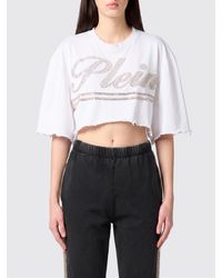 Philipp Plein - Cotton Crew-Neck T-Shirt With Logo - Lyst
