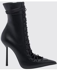 Le Silla - Colette Lace-Up Ankle Boots - Lyst