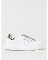 Just Cavalli - Platform Sneakers With Rhinestone Laces - Lyst