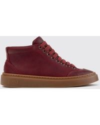 Camper - Runner Twentyfive Calfskin High-Top Trainers With Padded Ankle - Lyst