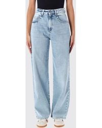 ICON DENIM - Poppy High-Waisted Wide Leg Jeans - Lyst