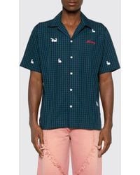 Carne Bollente - Printed Cotton Casual Shirt - Lyst