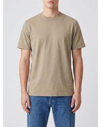 Circolo 1901 - Short-Sleeved Pure Cotton Crew Neck T-Shirt - Lyst