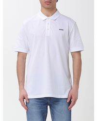 HUGO - Cotton Polo Shirt - Lyst