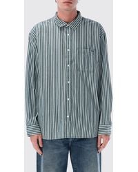 Vans - Striped Cotton Poplin Shirt - Lyst