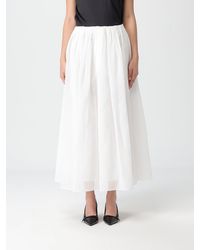 Brunello Cucinelli - Flared Skirt - Lyst