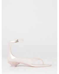 Chloé - Chlo&Eacute Jelly Pvc Thong Sandals With Ankle Strap - Lyst