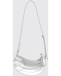 CASABLANCA - Triple Banana Half-Moon Patent Leather Shoulder Bag - Lyst