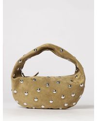 KHAITE - Olivia Suede Bag - Lyst