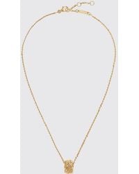 Bottega Veneta - Halskette Aus 18 Karat Vergoldetem Silber - Lyst