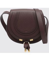 Chloé - Chlo&Eacute Marcie Mini Grained Calfskin Crossbody Bag - Lyst
