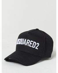 DSquared² - Cappello in twill con logo - Lyst