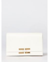 Elisabetta Franchi - Grained Faux Leather Bag - Lyst