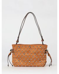 Liu Jo - Riccy Faux Suede Bag With Studs - Lyst