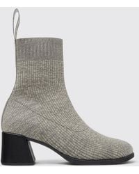 Camper - Kora Stiefelette Aus Geripptem Tencel Lyocell - Lyst