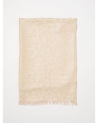 Liu Jo - Estola De Mezcla De Viscosa Con Motivo Animalier Jacquard - Lyst
