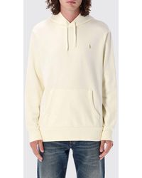 Polo Ralph Lauren - Cotton Hoodie With Pony Logo - Lyst