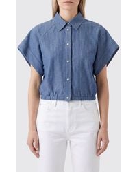 Jacob Cohen - Striped Linen Blend Shirt - Lyst