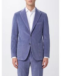 Tagliatore - Single-Breasted Wool Blazer With Classic Lapels And Patch Pockets - Lyst
