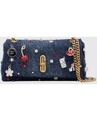Marc Jacobs - The Dual Chain Cotton Bag With Charms - Lyst