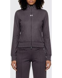 Courreges - Courr&Egrave	Ges Polyester Zip-Up Hoodie - Lyst