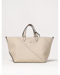 Fendi - Borsa Tote Selleria Diagonal Piccola - Lyst
