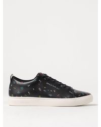 PS by Paul Smith - Sneakers Lee in pelle naturale con ricami all over - Lyst