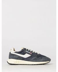 Autry - Reelwind Nylon And Suede Bovine Leather Sneakers With Jagged Sole - Lyst