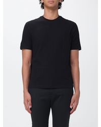 Emporio Armani - Crew-Neck Short-Sleeved Cotton T-Shirt - Lyst