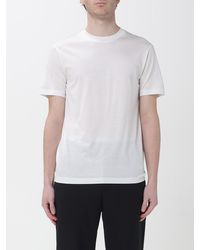 Emporio Armani - Cotton Blend T-Shirt - Lyst