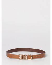 Pinko - Leather Belt With Mini Studs - Lyst