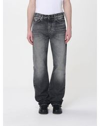 Versace - Jeans Rectos De Denim De Algodón - Lyst