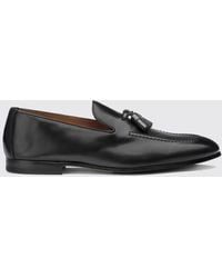Doucal's - Leather Loafers With Tassels - Lyst