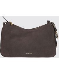 Michael Kors - Medium Nolita Nubuck Shoulder Bag With Adjustable Handle - Lyst