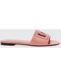Dolce & Gabbana - Dolce &Amp Gabbana Dg Leather Sandals - Lyst