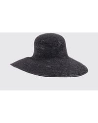 IBELIV - Raffia Muse Hat - Lyst