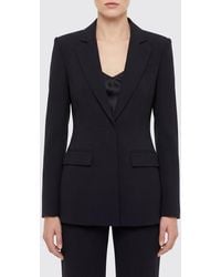 Patrizia Pepe - Single-Breasted Polyester Blazer - Lyst