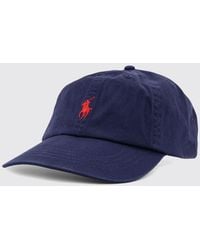 Polo Ralph Lauren - Cotton Baseball Cap With Embroidered Logo - Lyst