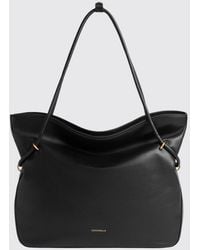Coccinelle - Lizzie Medium Smooth Leather Tote Bag With Zip Closure And Double Handles - Lyst