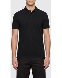 BOSS - Cotton Polo Shirt - Lyst
