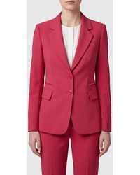 Elisabetta Franchi - Cropped Single-Breasted Blazer With Peak Lapels And Slim Fit - Lyst
