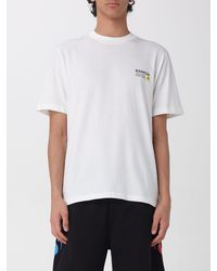 Barrow - Cotton T-Shirt With Logo And Graphic Print - Lyst