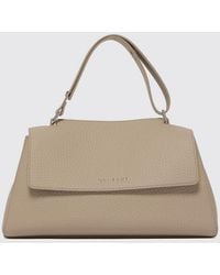 Orciani - Hammered Leather Sveva Longuette Bag - Lyst