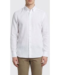 Etro - Linen Shirt - Lyst