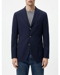Eleventy - Single-Breasted Virgin Wool Blazer - Lyst